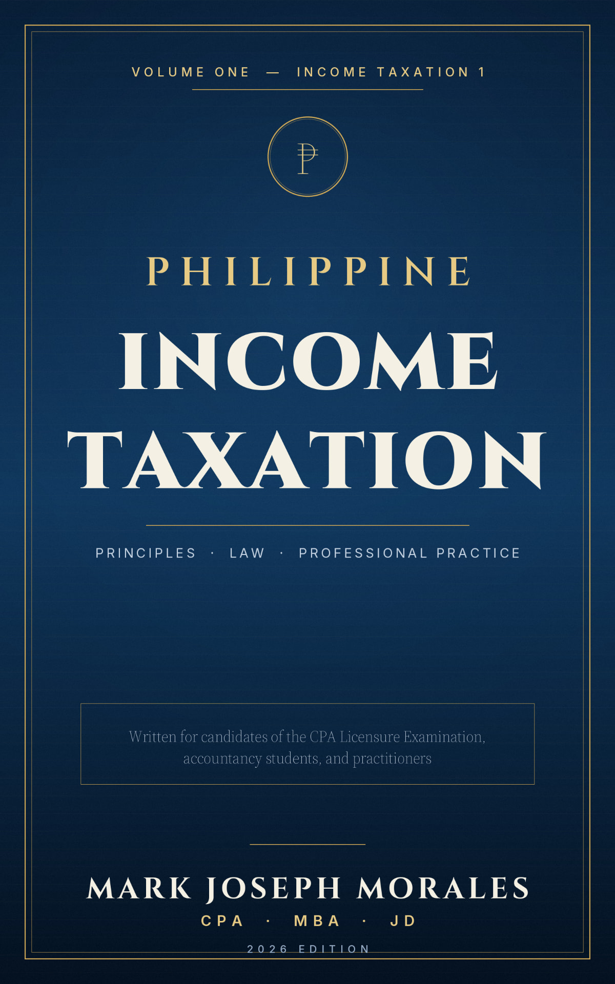 Cover of Philippine Income Taxation